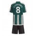 Manchester United Bruno Fernandes #8 Dětské Oblečení Venkovní Dres 2023-24 Krátkým Rukávem (+ trenýrky)